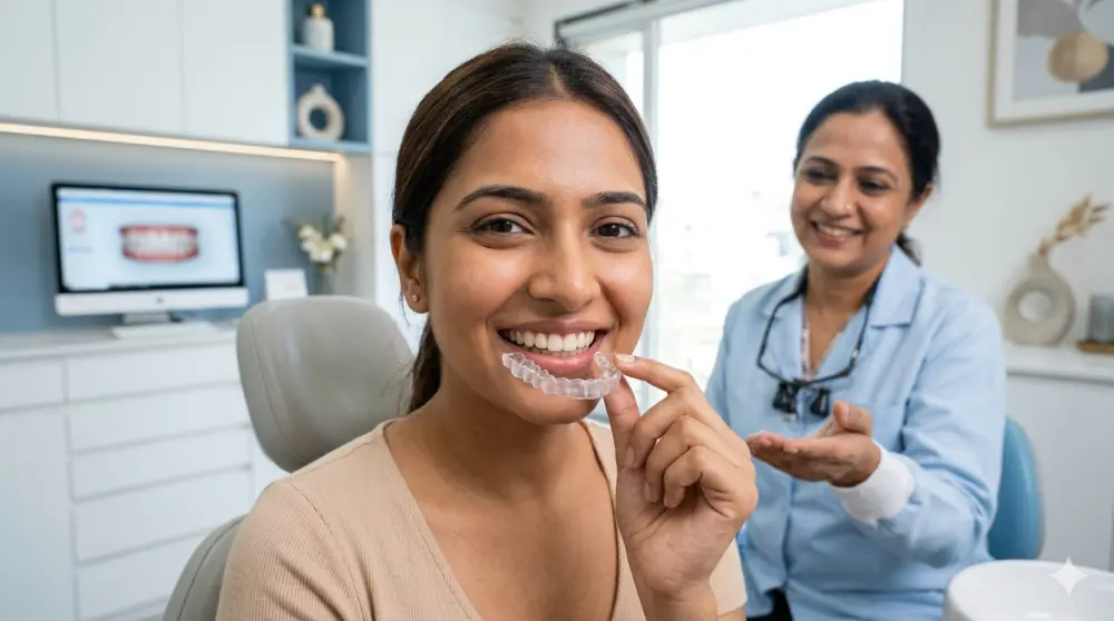 Clear Aligners for Overbite Correction